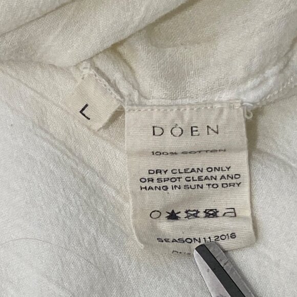 Doen Cream Blouse with Tassels - Picture 9 of 12